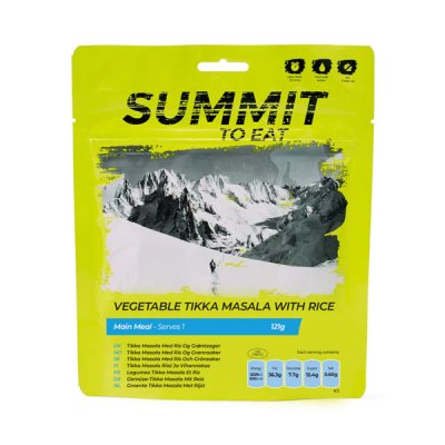 Summit to Eat | Vegtable Tikka med ris | Frysetørket mat | 121 g