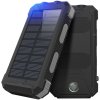 Powerbank 20 000 mAh med solcelle 2 x USB