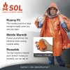SOL varmereflekterende poncho