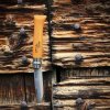 Opinel No 10 foldekniv i karbonstål