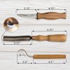 BeaverCraft Skjeutskjæringssett S14