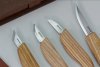 BeaverCraft Treskjærerknivsett S07 Bok