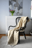 Nydelig teppe i lammeull Beige