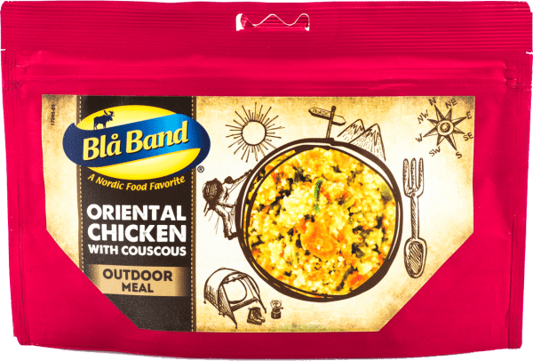 Blue Ribbon Orientalsk kylling med couscous | Frysetørket mat | 144g