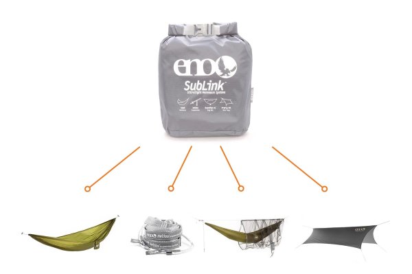 ENO SubLink™ Hengekøyesystem | Hengekøye | Hengekøye