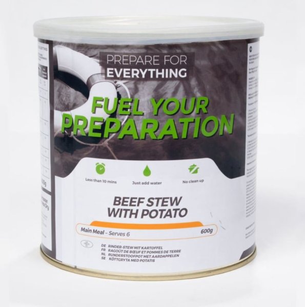 Fuel Your Preparation | Beef and Potato Stew | Frysetørket mat | 600g