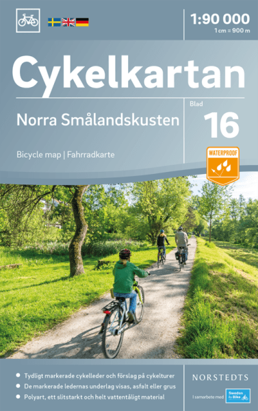 Sykkelkart Norra Smålandskusten