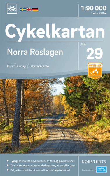 Sykkelkart Norra Roslagen