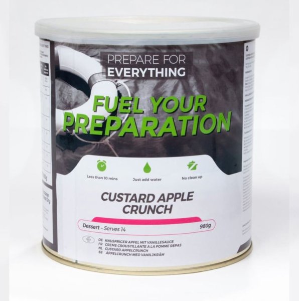 Fuel Your Preparation | Custard Apple Crunch | Frysetørket mat | 980g