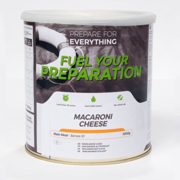 Fuel Your Preparation | Macaroni Cheese | Frysetørket mat | 1000g