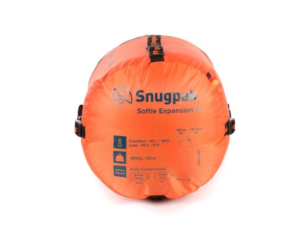 Snugpak Softie Expansion 4 Black LH