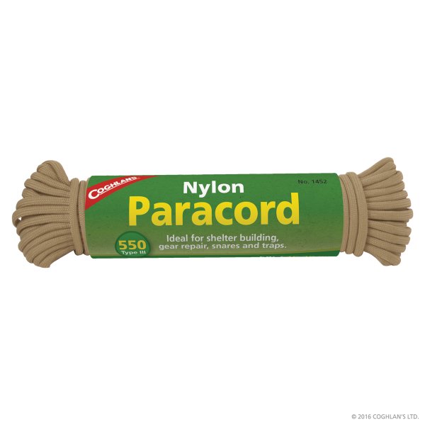 Coghlan's Paracord 550 Sand 15 meter
