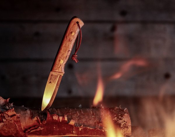 Casström Woodsman blekk. ildstål