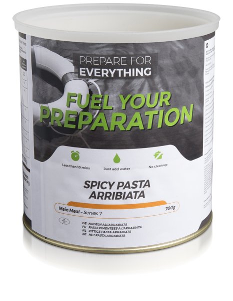Fuel Your Preparation | Spicy Pasta Arrabiata | Frysetørket mat | 700g