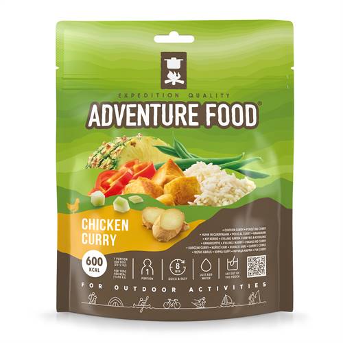 Adventure Food | Kylling i karri | Frysetørket mat | 148g