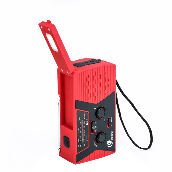 HY-018 | Solceller | Powerbank 2000 mAh | Nødradio