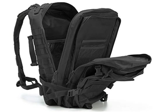 Armveske 600D Oxford svart 45L