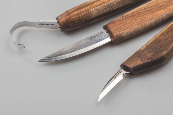 BeaverCraft-sett med utskjæringskniver S13X