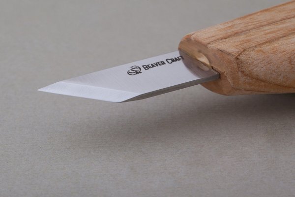 BeaverCraft Tømmerkniv 20 mm C12