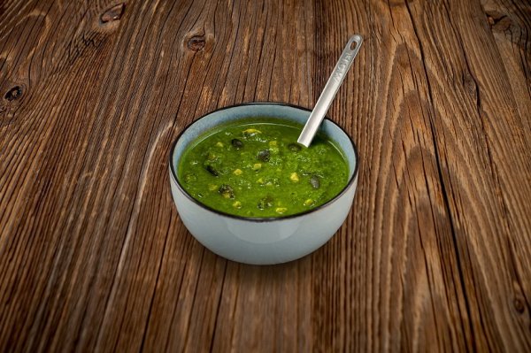 LyoFood | Cream of broccoli and spinach soup with Mozarella and pumpkin seeds | Frysetørket mat | 60g