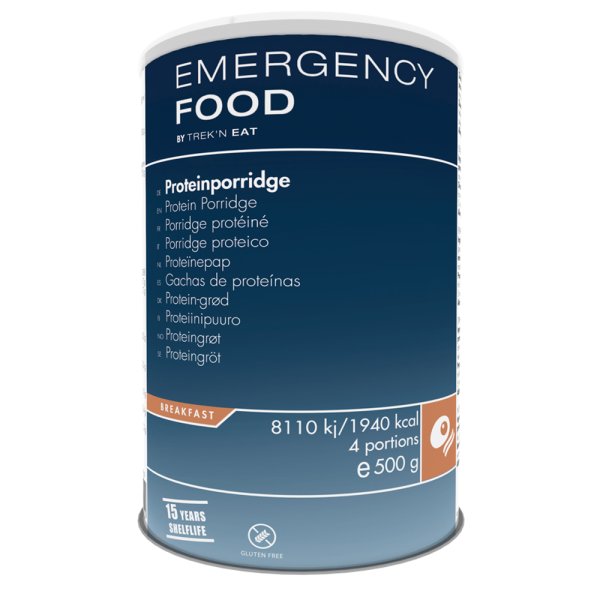 Emergency Food | Protein Porridge | Frysetørket mat | 500g