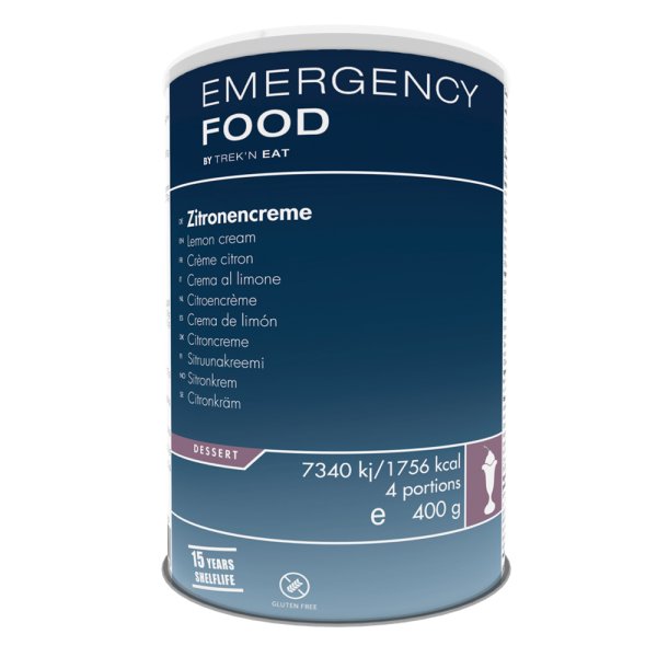 Emergency Food | Sitronkrem | Frysetørket mat | 400g