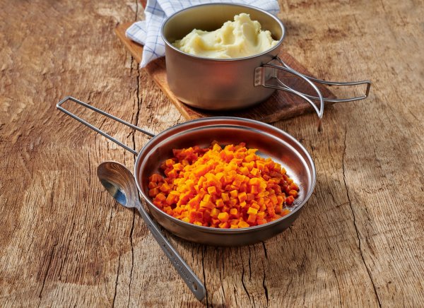 Emergency Food |Gulrotkuber | Frysetørket mat | 400g