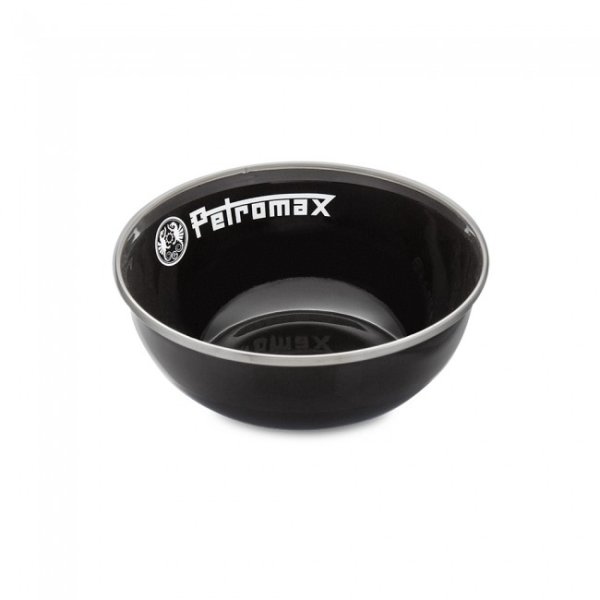 Petromax emaljeskåler 160 ml 2 stk svart