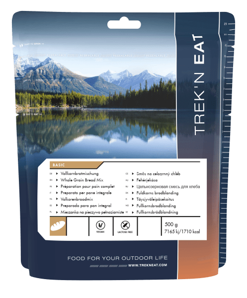 Trek`n Eat | Fullkornsbrødblanding | Frysetørket mat | 150g