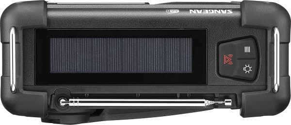 MMR99 DAB Black | Solceller | Powerbank 2600 mAh | Nødradio