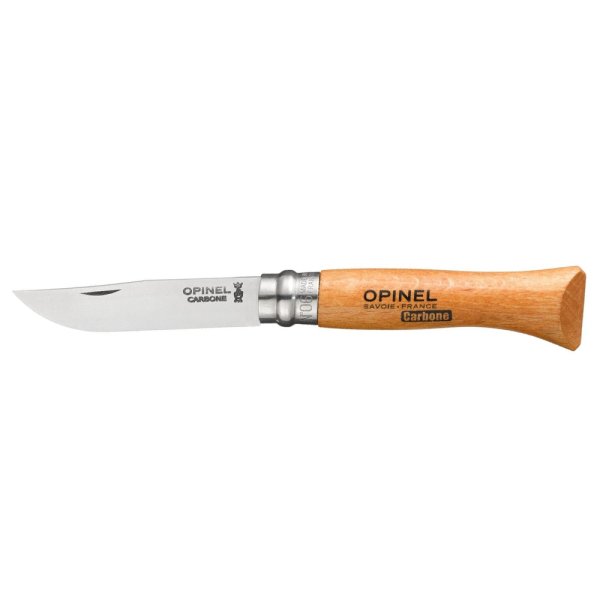 Opinel No 06 foldekniv i karbonstål