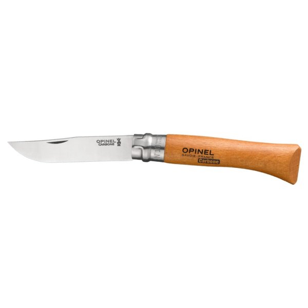 Opinel No 10 foldekniv i karbonstål