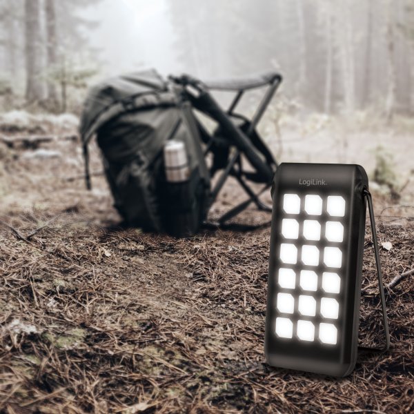 Powerbank med solceller 10 000 mAh