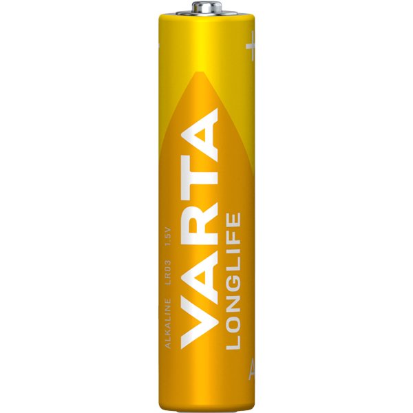 Varta Longlife AAA-batteri i 20-pakning