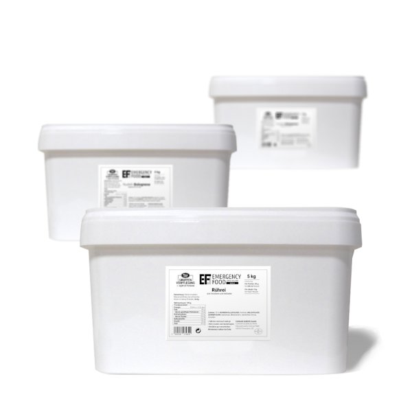 Convar Emergency Food | Frysetørket mat | Måltidspakke | 12 500g