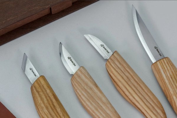 BeaverCraft Treskjærerknivsett S07 Bok