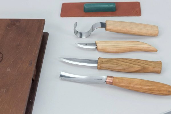BeaverCraft Treskjærerknivsett S43 Bok