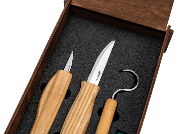 BeaverCraft Treskjærerknivsett S13 Boks