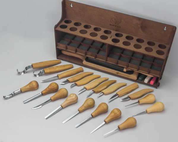 BeaverCraft Large Wood Carving Knife Set S57