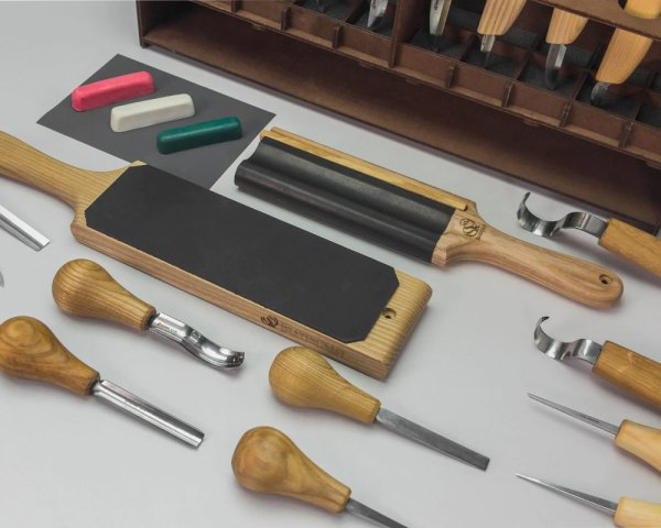 BeaverCraft Large Wood Carving Knife Set S57
