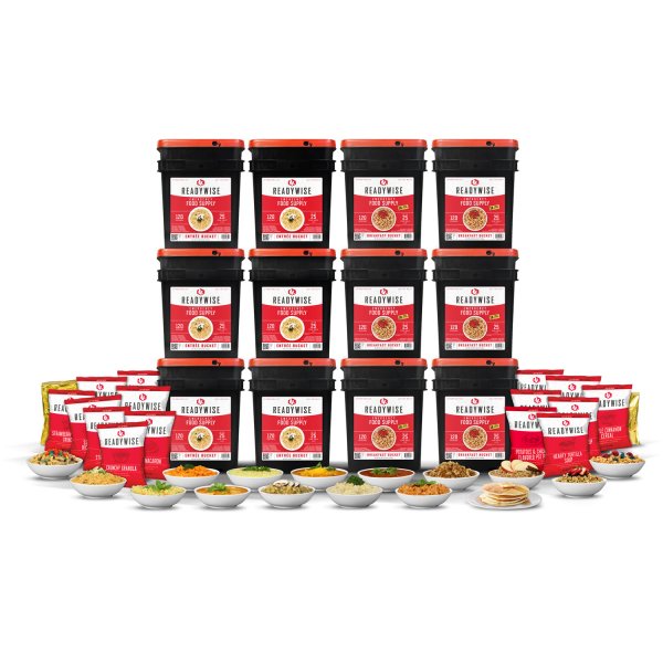 Readywise | Frysetørket mat | Måltidspakke | 96 480g