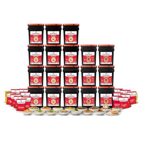 Readywise | Frysetørket mat | Måltidspakke | 135 960g