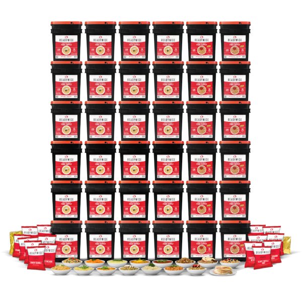 Readywise Frysetørket mat | Matrasjon | 245 600g