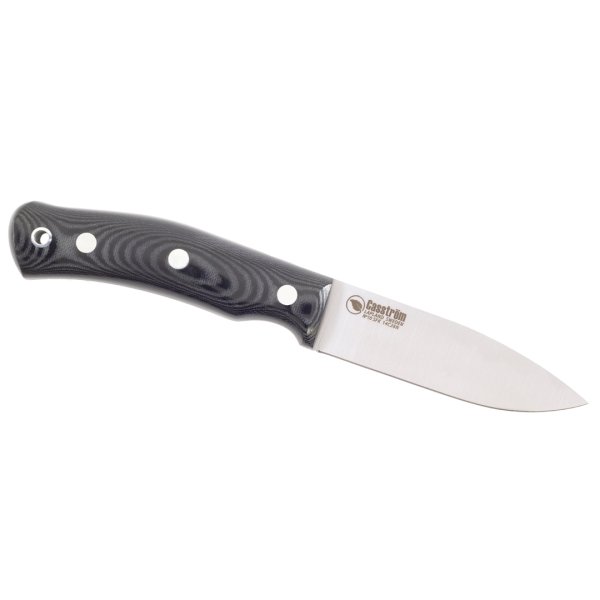 Casström No.10 Swedish Forest Knife, svart micarta, rustfritt stål, Kydex