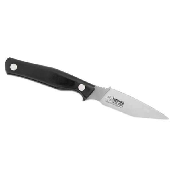 Casström Swedish Field Dresser, svart micarta, Kydex