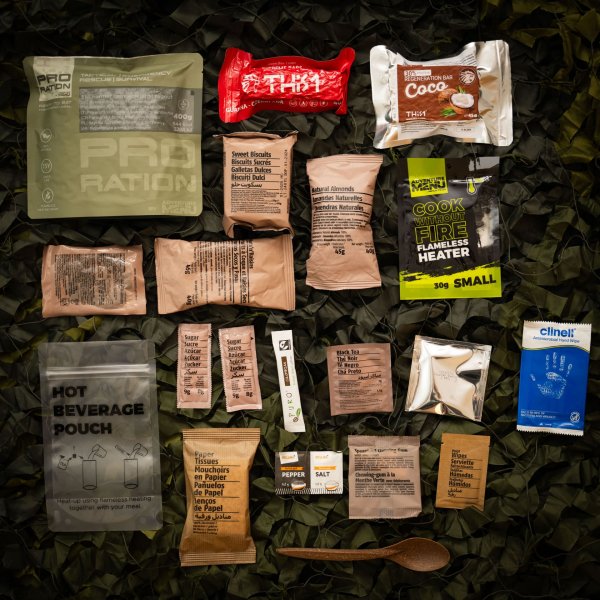 Pro Ration | Ultimate tactical ration Half-Day Menu II | MRE | 745g