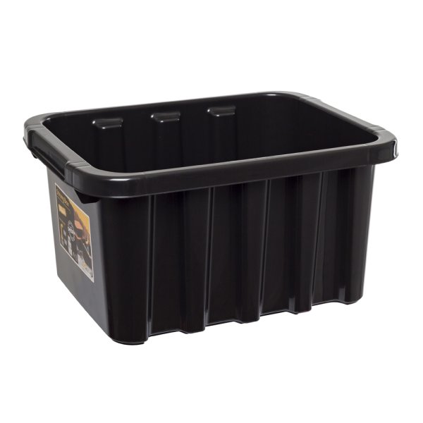 Oppbevaringsboks Strongbox 15L Svart