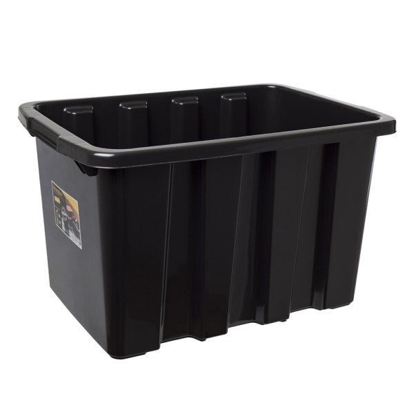 Oppbevaringsboks Strongbox 55L Svart
