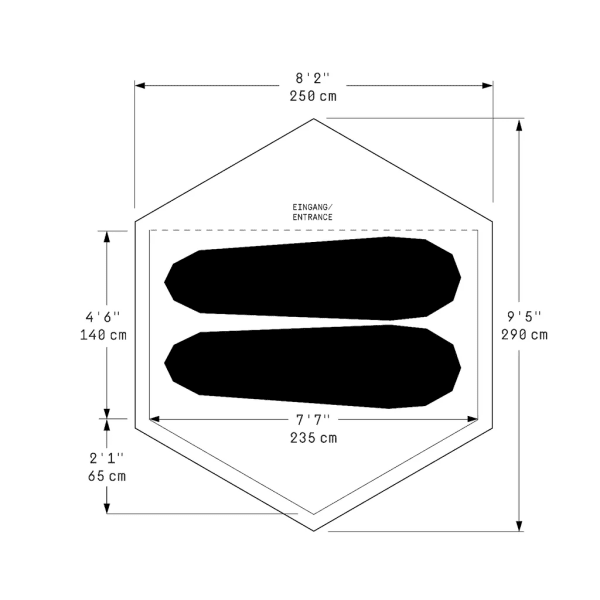 Heimplanet Kirra Classic | Telt | 2 personer