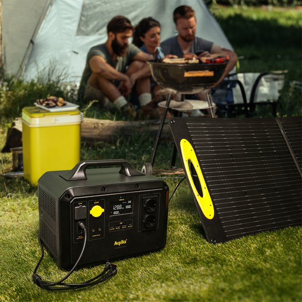 Aqiila Sunbird P200 | sammenleggbart solcellepanel | 200W